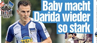 Hertha-Stammplatz erkämpft - Daridas emotionales Baby-Geständnis!