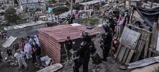 Corona in Kolumbiens Armenvierteln: Wenn die Bagger kommen