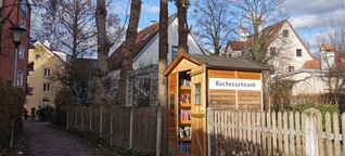 Außergewöhnliche Bücherschränke in München und Oberbayern