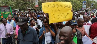 Lehrerstreik in Kenia: Kein Ende in Sicht | DW | 23.09.2015