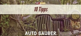 Auto sauber – mit Kindern! 10 Tipps
