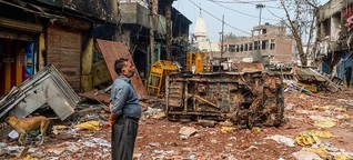 Ein Jahr nach den Unruhen in Delhi - Spuren der Gewalt