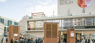 „City Trees" sollen Berliner Luft sauberer machen
