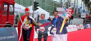 Hamburg-Marathon: 
Antje läuft zum letzten Mal