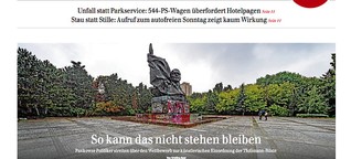 Ernst-Thälmann-Denkmal in Berlin-Prenzlauer Berg: Umstrittenes DDR-Büste spaltet die Pankower Politik