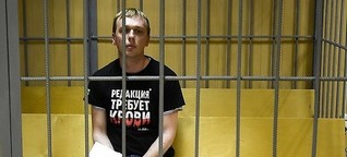 Journalist in Russland verhaftet: Unter Hausarrest