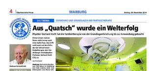 Artikelserie: Partikeltherapie in Marburg