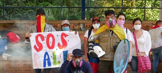 Kolumbien: Sechs Demonstrierende erzählen von den brutalen Polizeimethoden