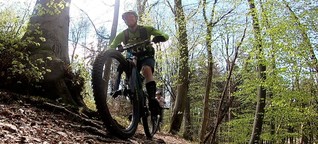 Freizeitsport : Mountainbiker im Konflikt mit Mensch und Natur