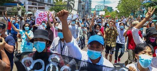 In Myanmar entsteht bewaffneter Widerstand - Bürgerkrieg scheint unausweichlich