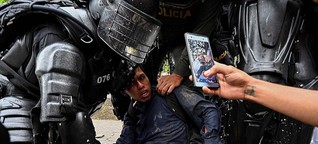 Kolumbien - Wut schwappt durch die Straßen