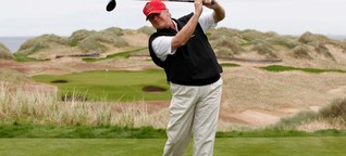 Website zählt Tage, die Trump in Golfclubs verbringt - und die Kosten 