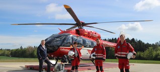 Rettungs-Heli H145 mit Weltneuheit in Villingen-Schwenningen