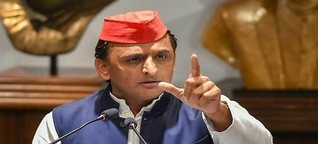 Akhilesh Yadav told his workers, "Remember, no one should sleep hungry"