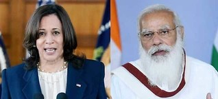 PM Modi talks to US Vice President Kamala Harris