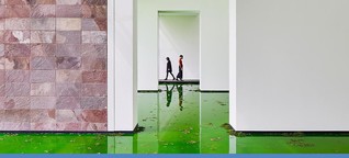 Giftgrün: Olafur Eliasson flutet ein Museum