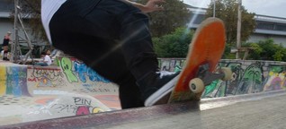 Skateboarden - Hinfallen und wieder aufstehen