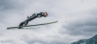 Skispringen - Versuchskaninchen Wisla