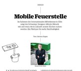 Mobile Feuerstelle - Alfredo Häberlis Küche der Zukunft