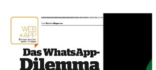 Das WhatsApp-Dilemma
