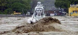 Rivers overflowing Uttarakhand can cause huge devastation