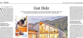 Holzüberkopf: 
Architektur im Bregenzerwald
