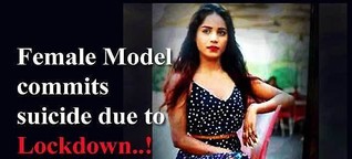 Female Model commit suicide due to lockdown