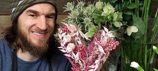 Florist erklärt, warum so wenige Männer den Beruf wählen
