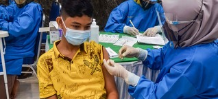 Impfung von Kindern und Jugendlichen in Südostasien