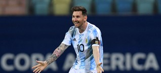 Vor dem Finale der Copa América: Ist das der beste Messi aller Zeiten?