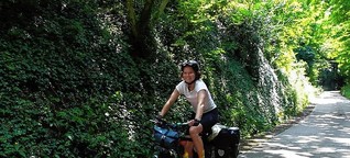 Mit dem Fahrrad bis nach Norwegen: Konstanzer Studentin radelt für den guten Zweck - und bald hat sie Deutschland durchquert
