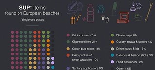 EU bans 10 most common single-use plastic items found on beaches