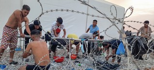 Arzt über das Lager Kara Tepe auf Lesbos: „Es ist ein Gefangenenlager"