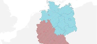 Rot-Weiß vs. Blau-Weiß: Warum Fußball-Deutschland zweigeteilt ist