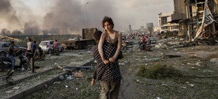 Jahrestag der Explosion im Libanon: Ihr Foto ging um die Welt - was aus dem Mädchen von Beirut wurde