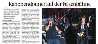 "We Salute You" verneigt sich auf der Luisenburg vor Rock-Helden von "AC/DC"