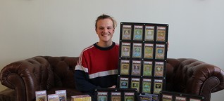 Dieser Student hat mit Pokémon-Karten eine halbe Million gemacht