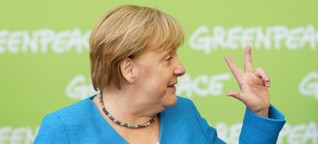 Greenpeace: Merkels bemerkenswerte Lobrede zur 50-Jahrfeier - WELT