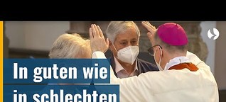In guten wie in schlechten Zeiten - Ehejubilare aus dem Bistum Würzburg waren in den Dom eingeladen