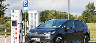 Ladekurve - Volkswagen ID.3 Pure 45 kWh (5 auf 100 Prozent) - Saving-Volt