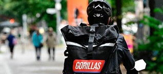 Gorillas-Rider klagen gegen befristete Arbeitsverträge