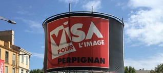 Ortsbesuch 4 Bildredaktionsforschung: „Visa pour l'Image" Perpignan