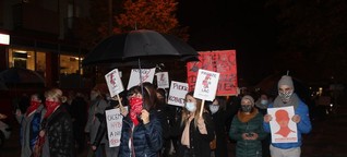 Hunderte protestieren in Slubice gegen Abtreibungsverbot