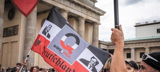 Matthias Pöhlmann: "QAnon wächst in Deutschland rasant"
