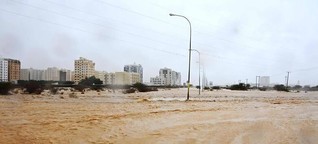 عين الإعصار “شاهين” تضرب اليابسة في سلطنة عمان