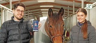 Hamburger erfinden digitale Gesundheitsakte für Pferde