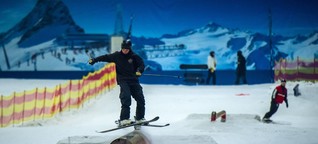 Snow Dome in Bispingen: Skifahren im Hochsommer, mitten in Deutschland