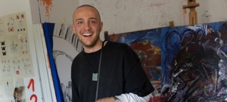 Münchens junge Kreative: Samuel Frömel jongliert, um kreativer zu sein