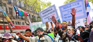 Indigene Gemeinschaften in Argentinien fordern Recht auf Land ein