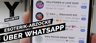 Abzocke in WhatsApp-Gruppen: Die Masche von esoterischen Schneeballsystemen | Y-Kollektiv